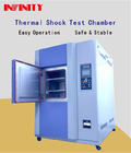 غرفة اختبار الصدمة عالية منخفضة درجة الحرارة قابلة للبرمجة الصلب المقاوم للصدأ رف عينة 2 طبقات
