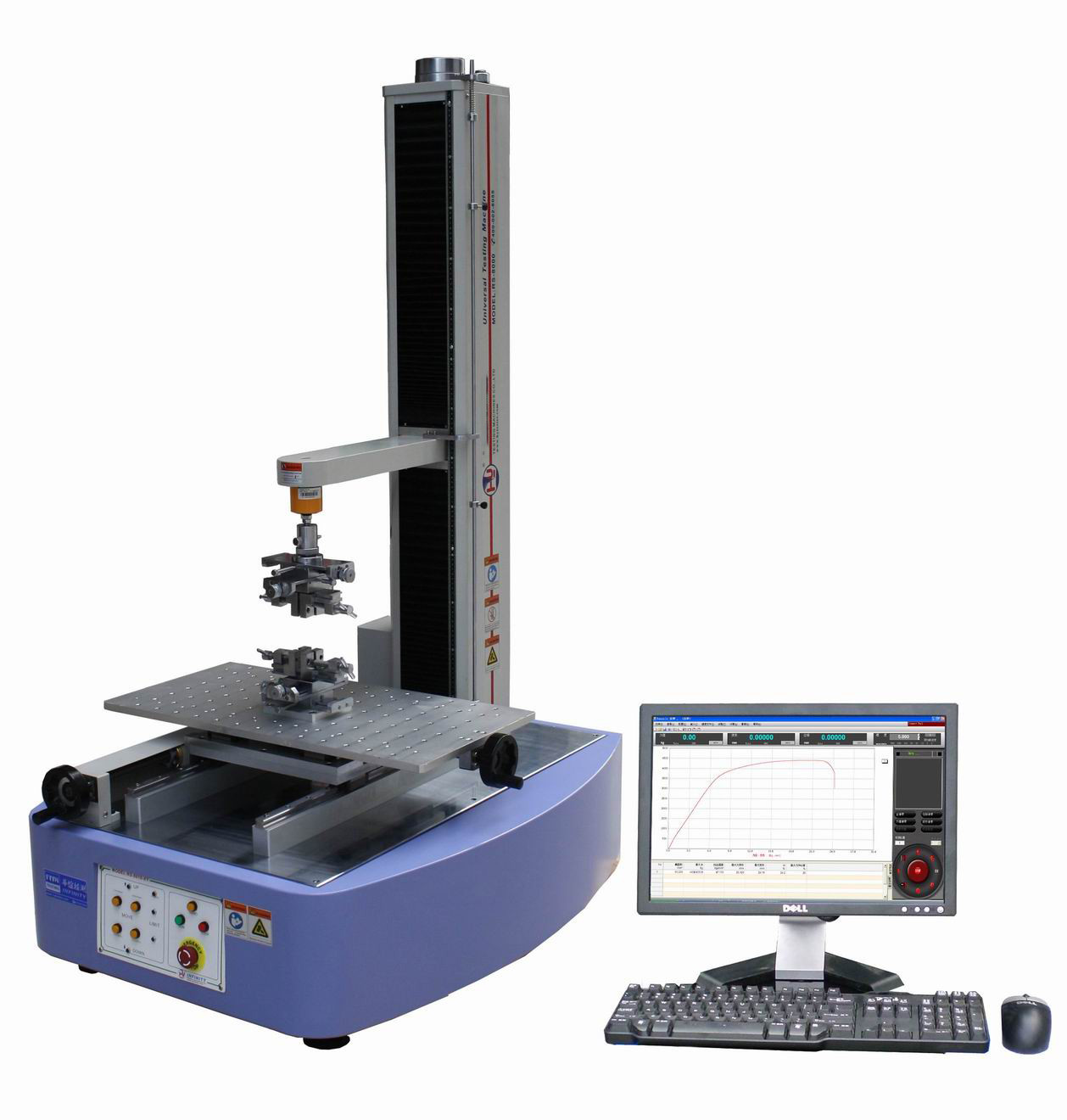 آلة الاختبار الإلكترونية العالمية عالية الأداء لضغط الشد GB/T228-2002 2kn