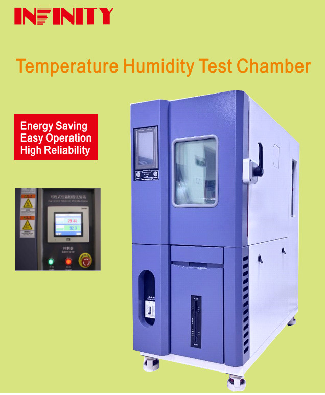 درجة حرارة ثابتة رطوبة غرفة الاختبار درجة حرارة انخفاض من 20C إلى -40C في غضون 60min دون حمولة