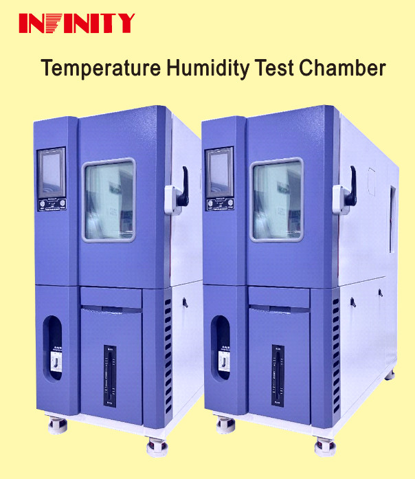غرفة اختبار الرطوبة في درجة حرارة ثابتة قابلة للبرمجة 20٪ R.H ٪ 98٪ R.H التحكم في الرطوبة