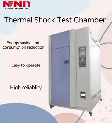 توحيد درجة الحرارة 2.0C غرفة اختبار الصدمات عالية منخفضة درجة الحرارة قابلة للبرمجة للمستخدمين إلى الآلة بأكملها