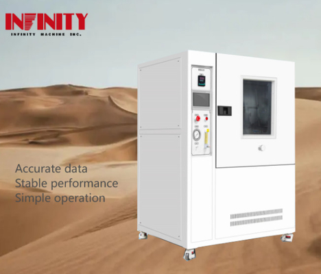 ± 1 ثانية دقة الخط الزمني غرفة اختبار محاكاة غبار الرمل البيئي