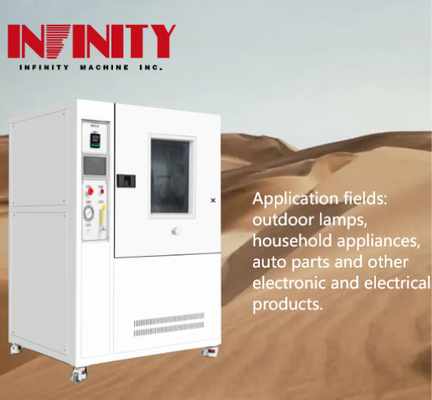 غرفة اختبار البيئة 0-60L/H سرعة الإخلاء مع وقت اختبار إجمالي قابل للتعديل