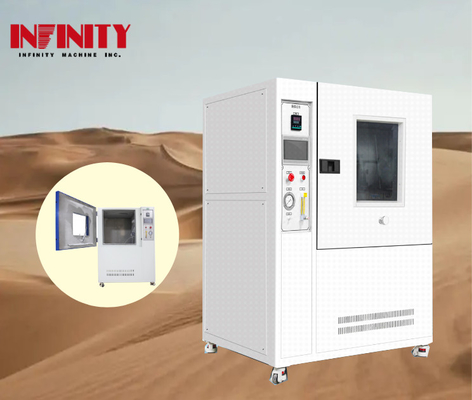غرفة اختبار البيئة 0-60L/H سرعة الإخلاء مع وقت اختبار إجمالي قابل للتعديل