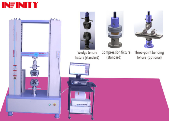 محرك التيار المتردد (AC Servo Motor Shearing Rubber Plastic Sponge) آلة اختبار التوتر العالمية للصناعات الصناعية