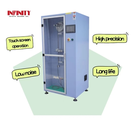 W800 × D650 × H1700mm اختبار عمر التأرجح السلكي للمساحة الرفعية 1390-1395mm ووزن الحمل 1PC 200g