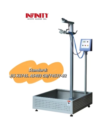 AC220V 50Hz 3A اختبار تأثير الكرة الهبوطية RS-8220A مع وزن كرة أكريليك قابلة للتخصيص