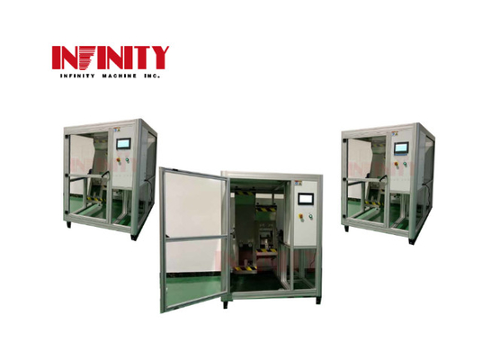 1000mm 500mm ارتفاع مغلق قطرة الاختبار قطرة الاختبار AC220V 50Hz 5A 5 ~ 20 مرات / دقيقة