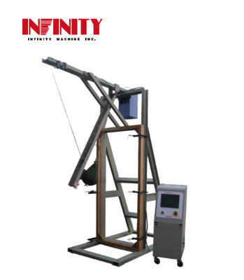 ارتفاع التأثير 300~1200mm الكهربائية أمان كيس الزجاج شوت الاختبار الاصطدام آلة