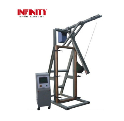 ارتفاع التأثير 300~1200mm الكهربائية أمان كيس الزجاج شوت الاختبار الاصطدام آلة