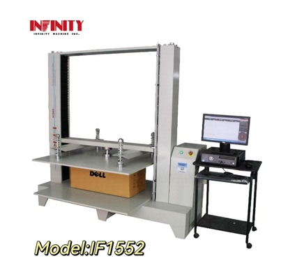 TAPPI-T804 اختبار ضغط الكرتون 20kn مع محرك AC Servo