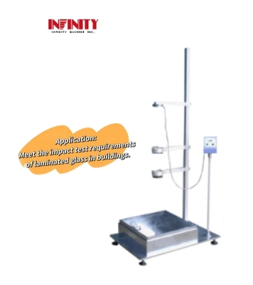 GB/T9962-1999 آلة اختبار الأثر للمعمارية اختبار تأثير الزجاج المصفوف