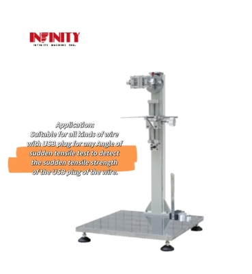 الاختبار عالية الموثوقية الارتفاع 600 ~ 750mm سلك سحب اختبار آلة