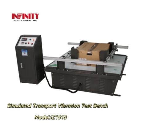مقعد اختبار الاهتزاز النقل المحاكاة للامتثال لمعايير EN71 ISTA-1A/1B ANSI UL ASTM