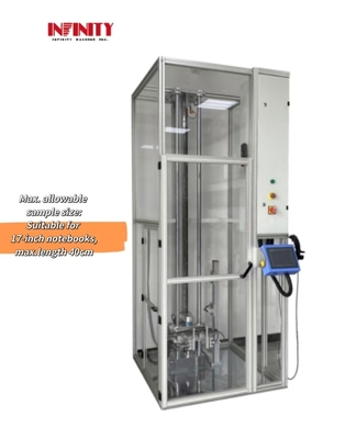 PLC التحكم الشاشة الملموسة LCD 300mm اختبار هبوط آلة اختبار الهبوط الاتجاهية