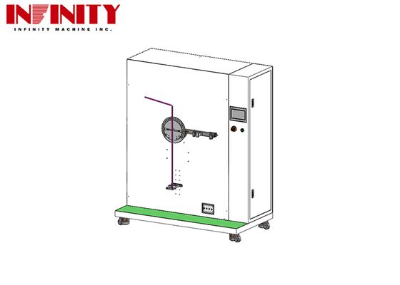 ISO 19642-2 Cable Bending Fatigue Tester with 2 PCS Test Amount and 10~60rpm Test Speed for Multi-conductor Cable Cyclic Bending Testing
