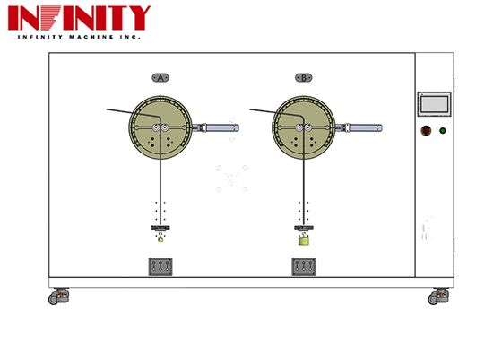 اختبار ثني الأسلاك Meeting ISO 19642-2:2023 Cyclic Bending Requirements Wire Swing Left And Right Tester