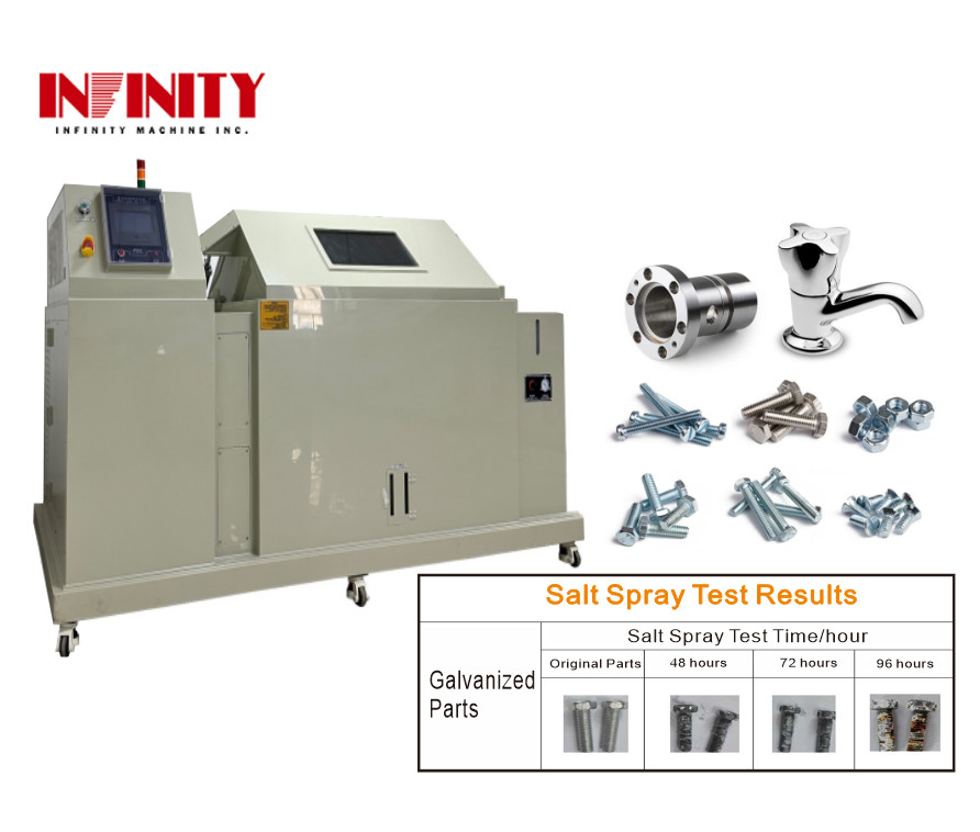 غرفة اختبار رش ضباب الملح 800L لاختبار المنتج المحتوى صالح