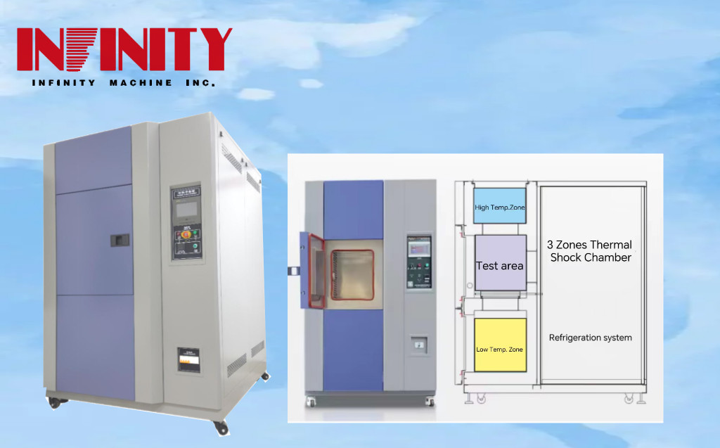 18KW مصدر درجة الحرارة المتغير السريع مع صندوق داخلي حجم 500x400x400mm