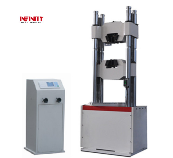 العرض الرقمي آلة الاختبار الهيدروليكية العالمية Utm 300 600 1000kn مضخة ضغط عالي