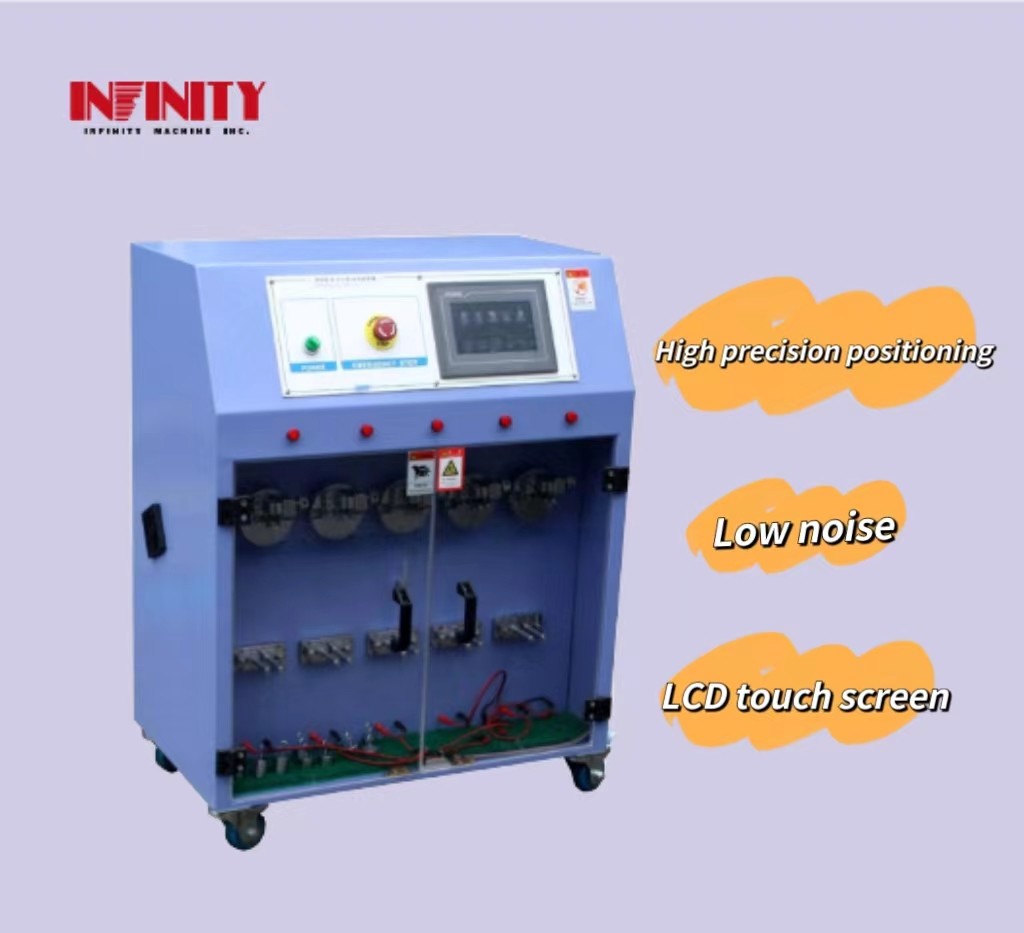 وقت تسريع وتباطؤ المحرك 45ms خمسة محطات سلك سحب اختبار آلة W780xD460xH940mm