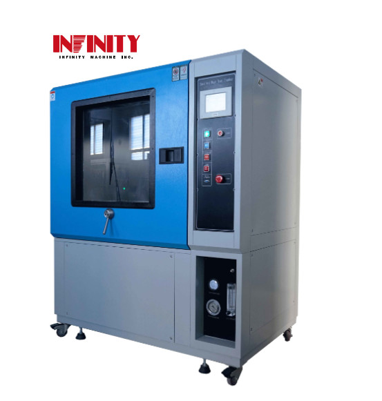 المقاومة البيئية غرفة اختبار الرمل والغبار SC -1000 AC220V 50Hz 2.2KW ¢0.4mm