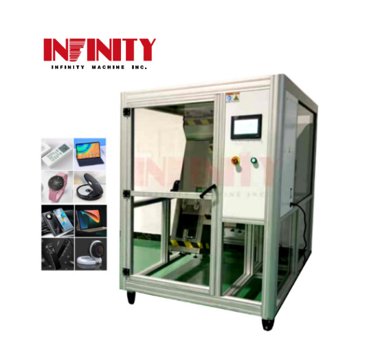 IEC 60068-2-32 اختبار الهبوط لاختبار هبوط التدحرج مع تحكم لوحة اللمس AC220V 50Hz 5A