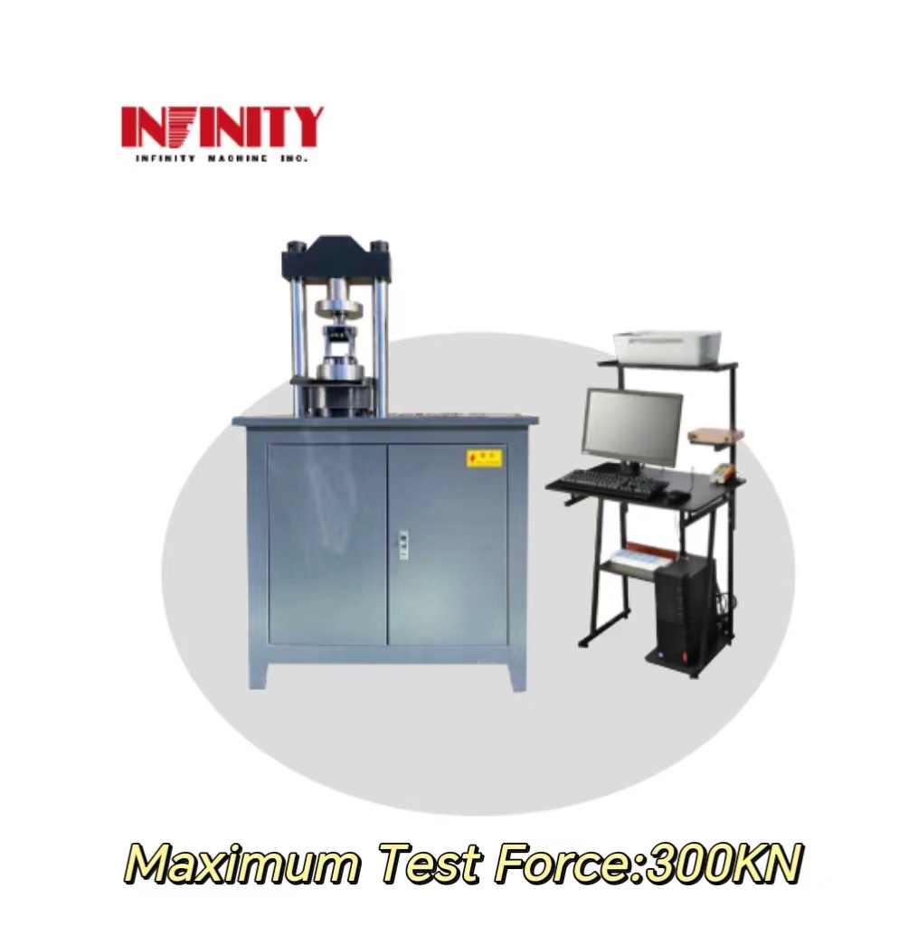 نطاق قياس قوة الاختبار 4%-100%FS KN φ130mm قطر المكبس القيمة القصوى ضغط الخدمة الكهربائية الهيدروليكية الدقيقة