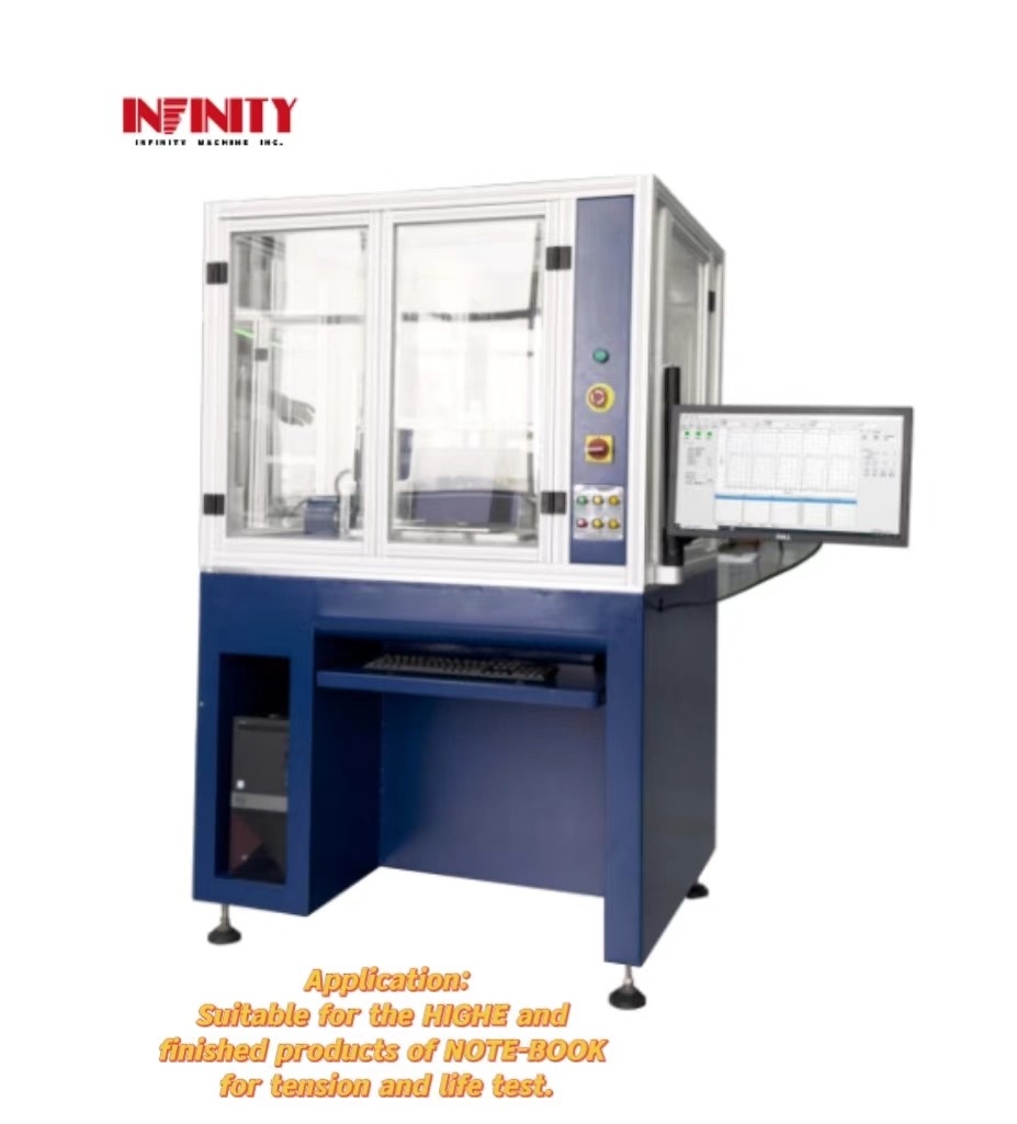180° Automatic Rotating Shaft Torsion Attenuation Testing Machine for Notebook