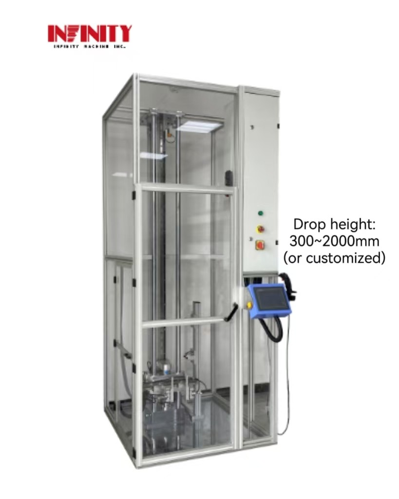 آلة اختبار السقوط التوجيهي ذات الدقة العالية مع محرك AC servo