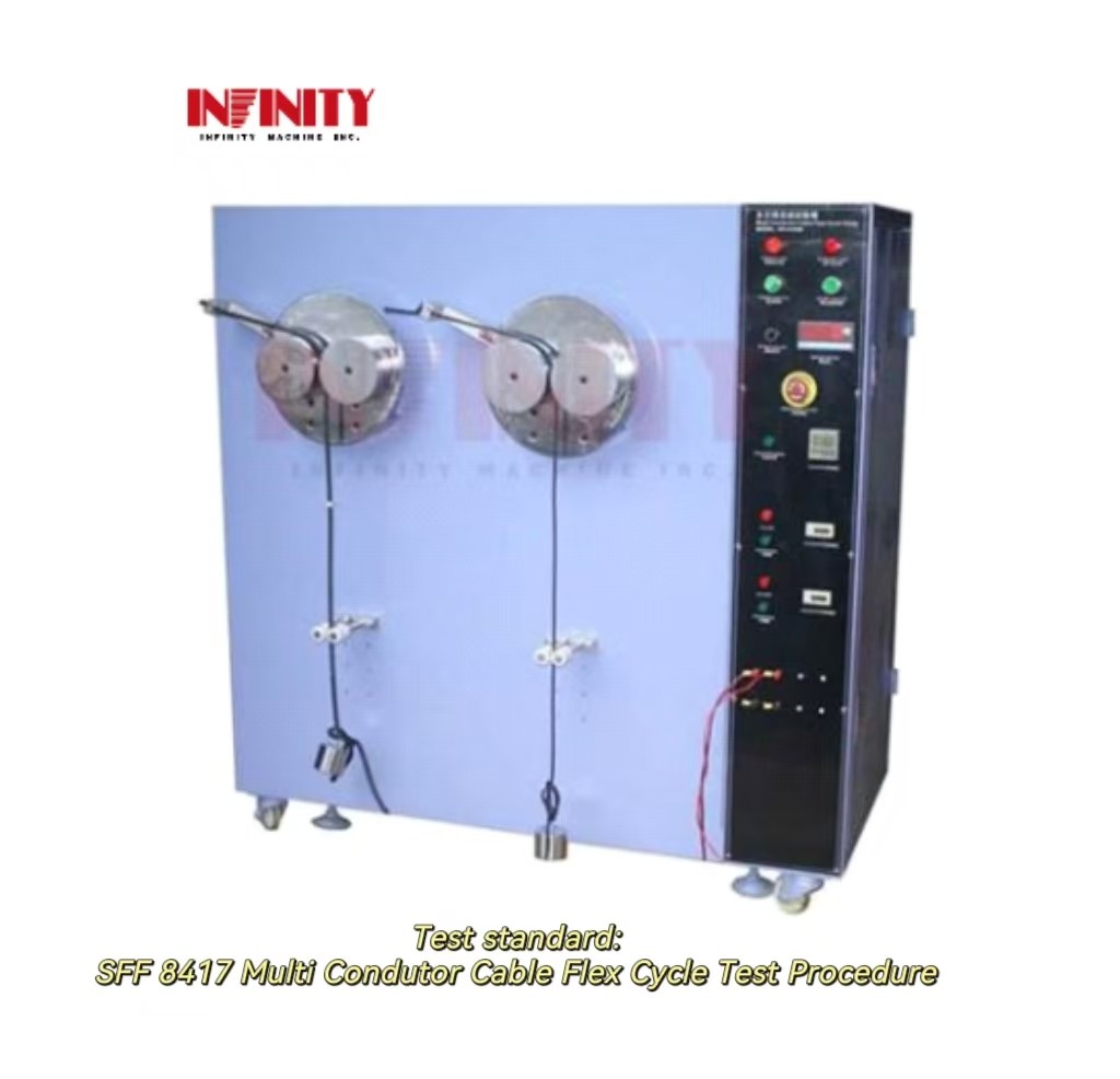 SFF 8417 آلة اختبار ثني الكابل متعدد النواة IS0 19642-2:2023 ((E)
