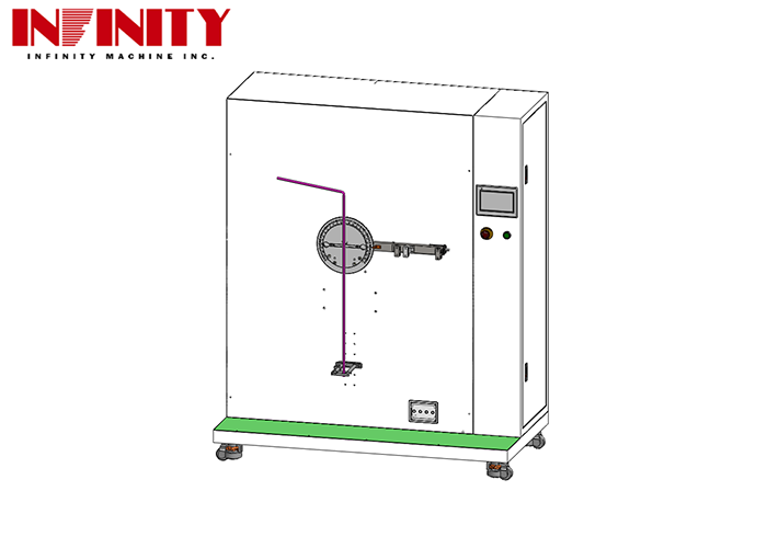 Automotive Cables Flexing Fatigue Tester for Automobile Cable Fatigue Testing ISO 19642-2 Test Apparatus for Cyclic Bending Multi-conductor Cable