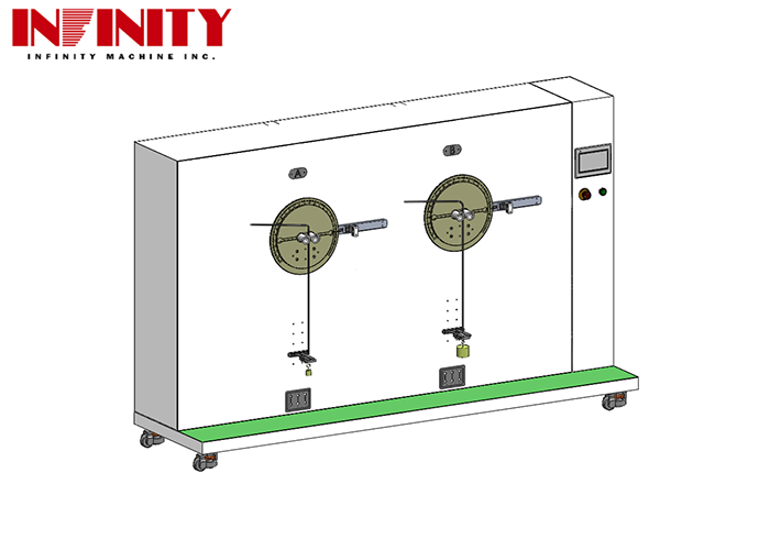 اختبار ثني الأسلاك Meeting ISO 19642-2:2023 Cyclic Bending Requirements Wire Swing Left And Right Tester
