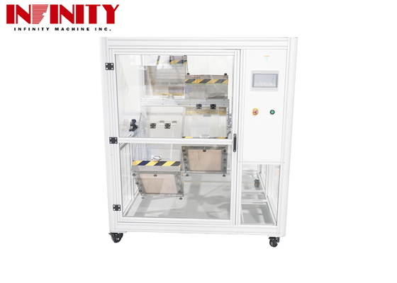 آلة اختبار الطفرة مع ارتفاع الطفرة 500mm أو 1000mm متوافقة مع IEC60068-2-31
