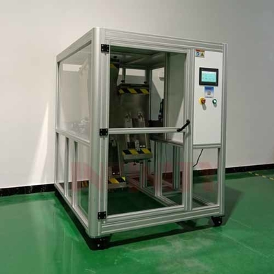 آلة اختبار السقوط بالأسطوانة الدوارة IEC 60068-2-31 مع ارتفاع سقوط 1000 مم و 500 مم ووظيفة الحماية